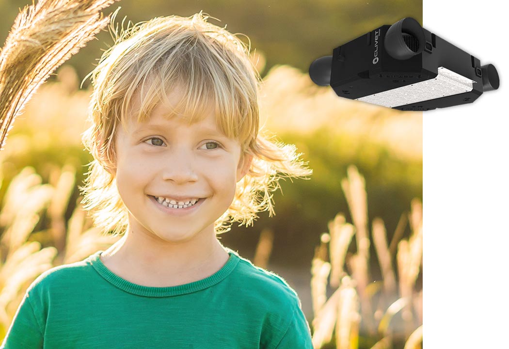 la qualità dell'aria secondo Clivet