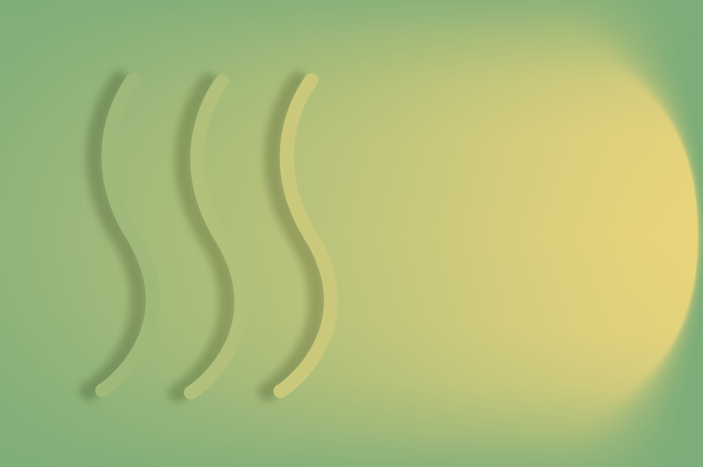 Grafica linee acqua calda su sfondo verde, SPHERA EVO 2.0 EASYHYBRID TOWER calore potente, adatta a ogni impianto