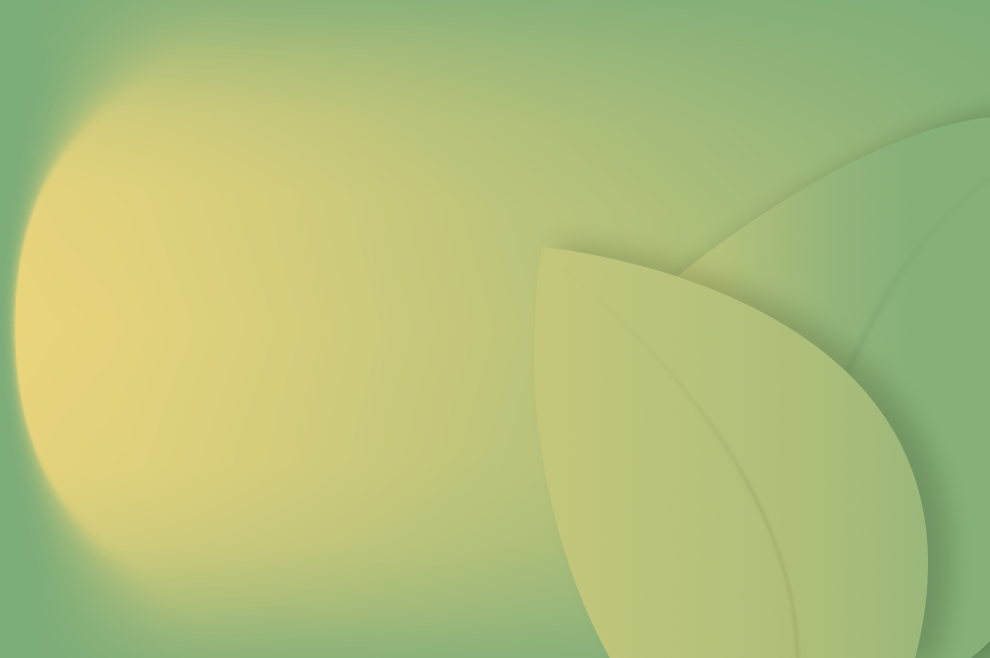 ELFOROOM 2: Clima perfetto e aria pulita. Grafica foglie verdi.