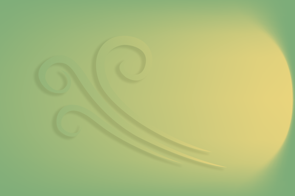 ElfoSpace Box 3, benvenuto equilibrio perfetto, grafica segno dell'aria su sfondo verde.