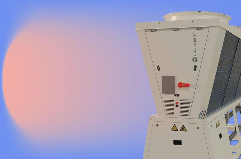 Energie thermique et frigorifique pour le traitement de l'air avec des groupes d'eau glacée et des pompes à chaleur par Clivet