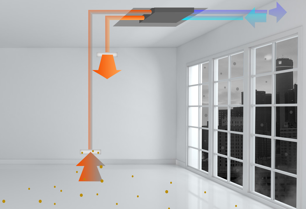 Comment fonctionne la Ventilation Mécanique Contrôlé  ?