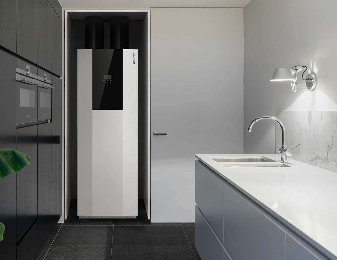 Ningún refrigerante en las paredes de la vivienda