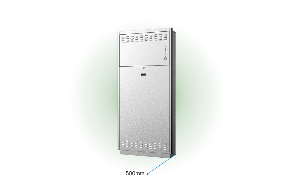 Distances de sécurité à maintenir : 500 millimètres à l’avant